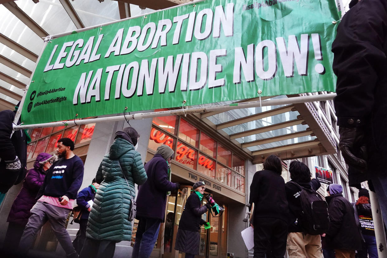 Chicago pro-choice demonstration Scott Olson/Getty Images