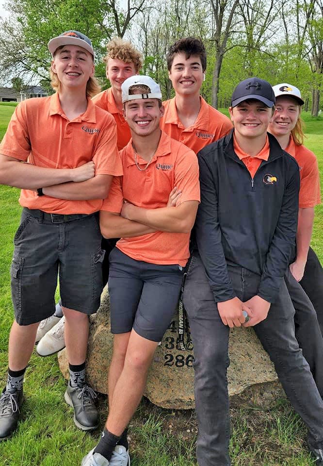 The Quincy Oriole Golf team took first place at this weeks' Big 8 Jamboree