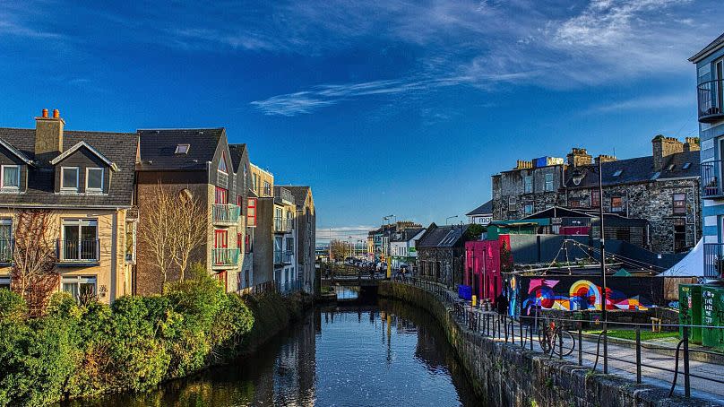 Eglinton Canal in Galway City.