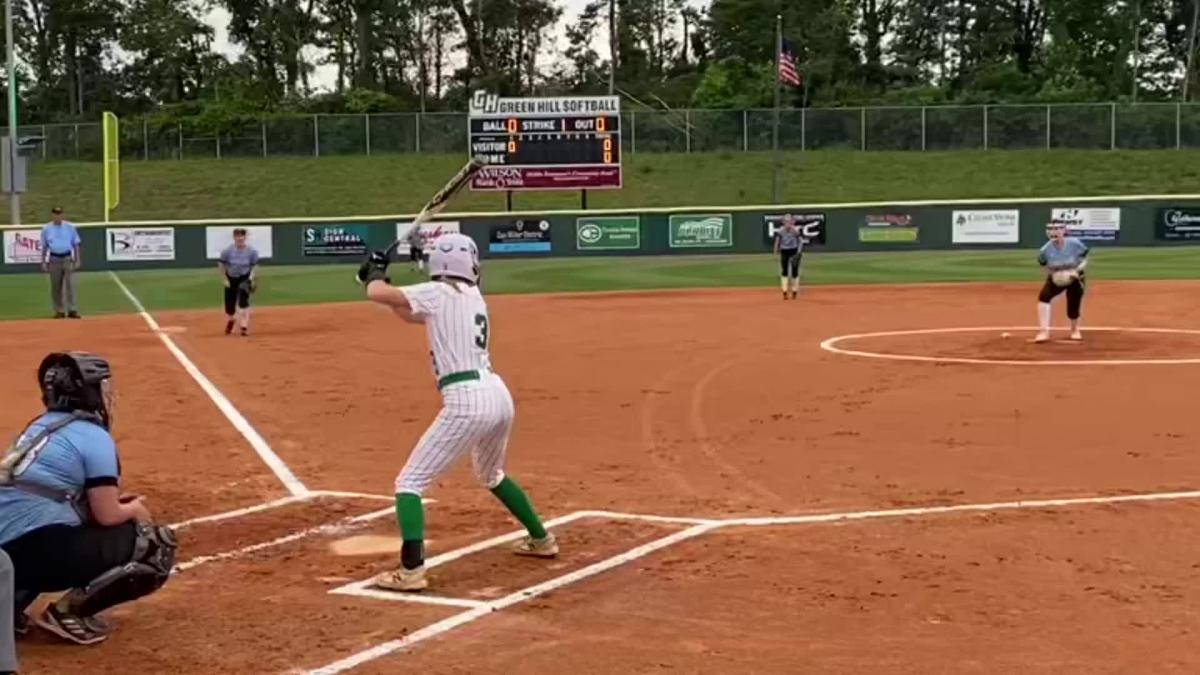 TSSAA softball highlights Green Hill beats Centennial to go to state