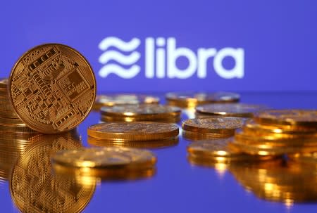 FILE PHOTO: Libra logo in illustration picture