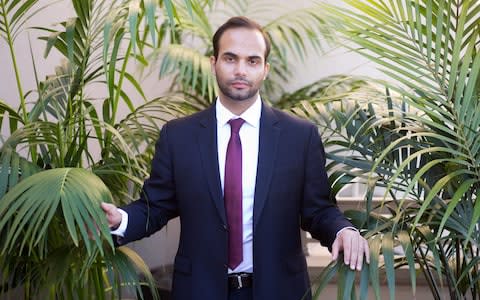 George Papadopoulos, the former Trump campaign foreign policy adviser - Credit: Rupert Thorpe