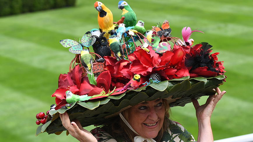 Whackiest outfits from Ladies Day at Ascot