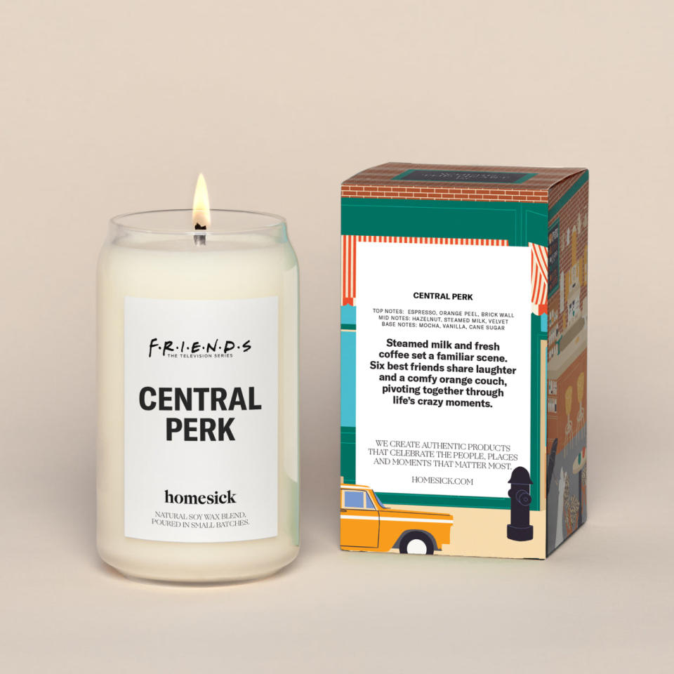 <p><a href="https://go.redirectingat.com?id=74968X1596630&url=https%3A%2F%2Fhomesick.com%2Fproducts%2Ffriends-central-perk-candle&sref=https%3A%2F%2Fwww.countryliving.com%2Fshopping%2Fgifts%2Fg42539001%2Fvalentines-gifts-for-friends%2F" rel="nofollow noopener" target="_blank" data-ylk="slk:Shop Now;elm:context_link;itc:0;sec:content-canvas" class="link ">Shop Now</a></p><p>FRIENDS™ Central Perk Candle</p><p>homesick.com</p><p>$42.00</p><span class="copyright">Homesick</span>