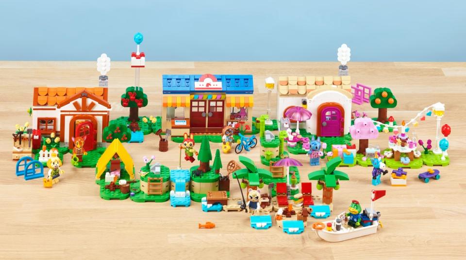 The full Animal Crossing Lego lineup is enough to build a small village.<p>Lego / Nintendo</p>
