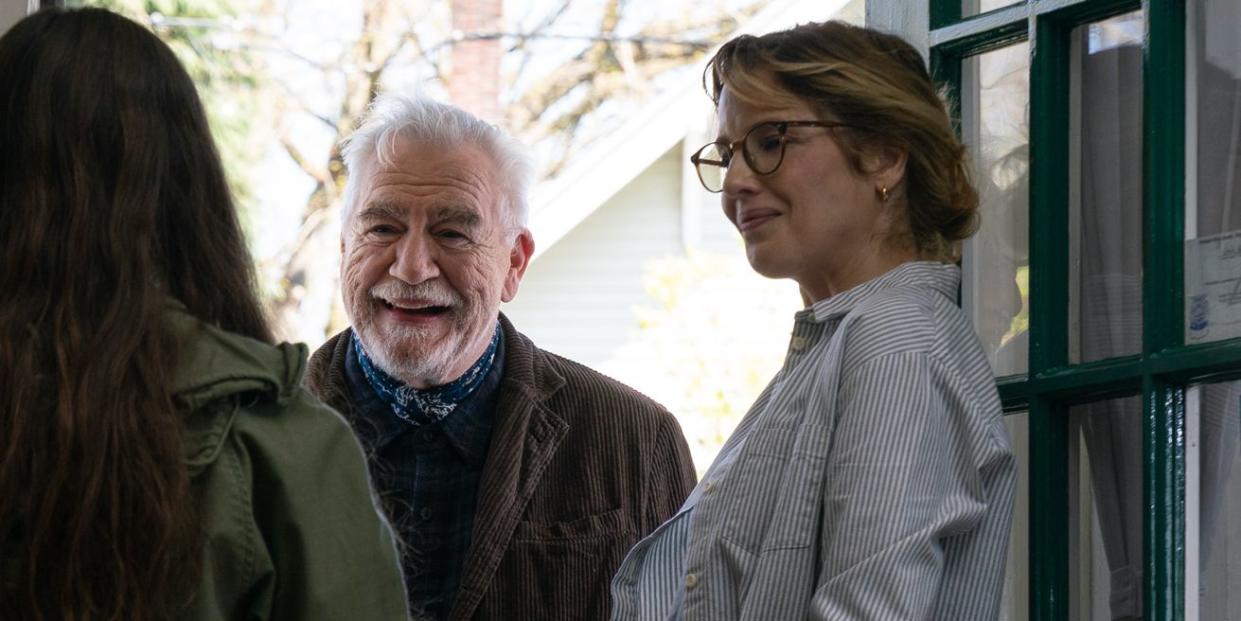 brooklynn prince as kaitlyn, brian cox as jaan and kelly reilly as maddie, little wing