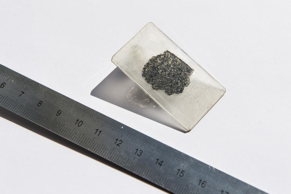 Scientists studying a meteorite fragment that fell to Earth in 2008 have found