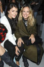 LONDON, ENGLAND - SEPTEMBER 16: Jessie Ware and Jess Mill attends the front row for the Unique show on day 3 of London Fashion Week Spring/Summer 2013 at TopShop Venue on September 16, 2012 in London, England. (Photo by David M. Benett/Getty Images)