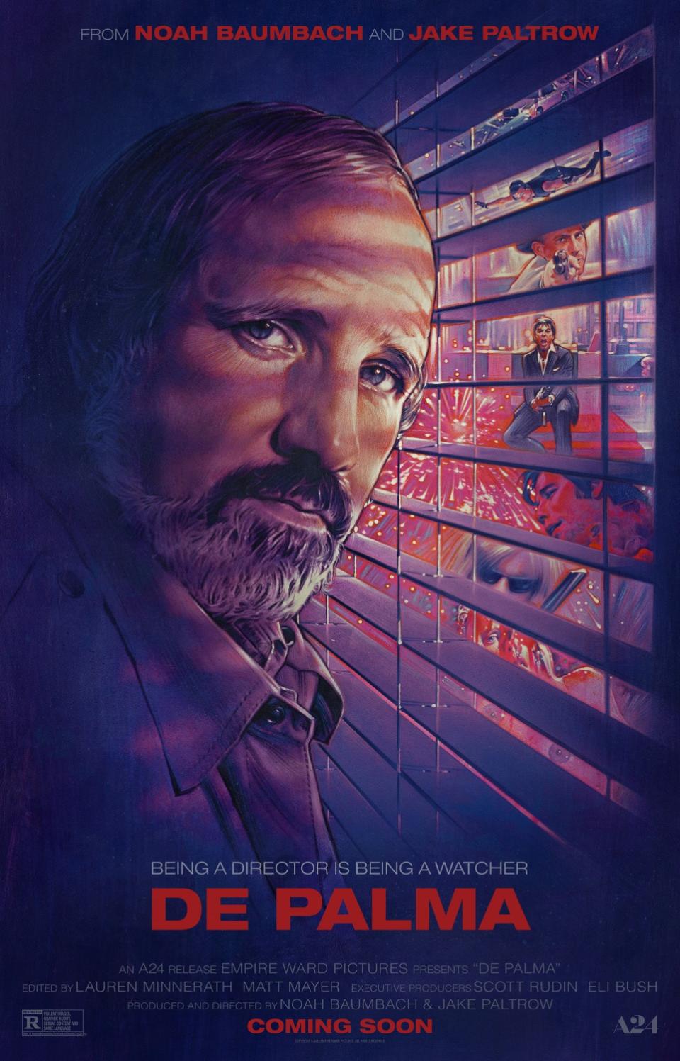 <p>The poster for Jake Paltrow and Noah Baumbach’s ode to the directing legend hit the spot (Credit: A24) </p>