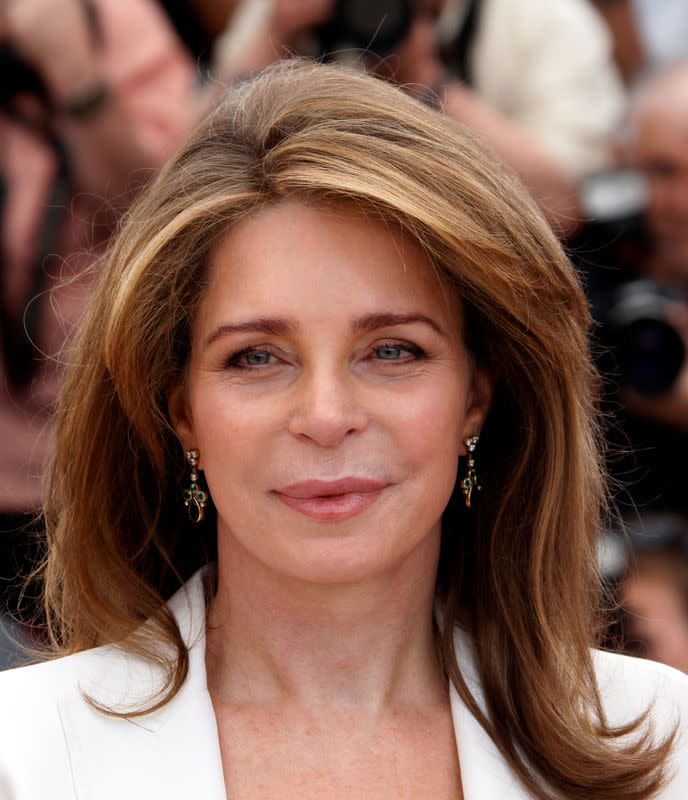 FILE PHOTO: Queen Al Hussein of Jordan poses during a photocall for the film "Countdown to zero" at the 63rd Cannes Film Festival