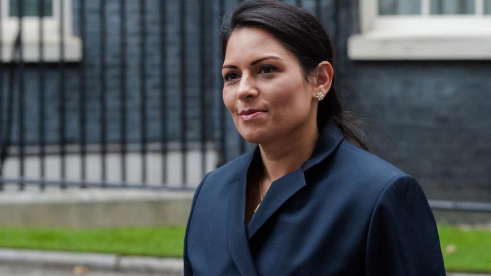 Priti Patel, ministra de Interior británica.