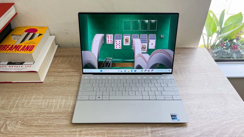 Dell XPS 13 Plus (2023) review unit on desk