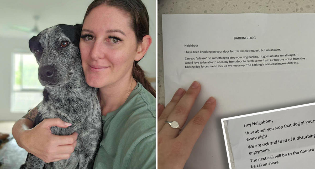 O „cerere simplă” a vecinilor despre lătratul câinilor o lasă pe mama australiană cu inima frântă