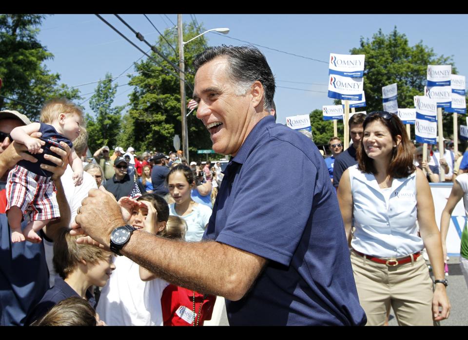 While celebrating July 4 in New Hampshire, Romney took a break to guzzle lemonade. When asked how it tasted <a href="http://www.huffingtonpost.com/2012/07/05/romneys-lemonade-gaffe-what-was-he-thinking_n_1652138.html" target="_hplink">Romney replied</a> "Lemon. Wet. Good."