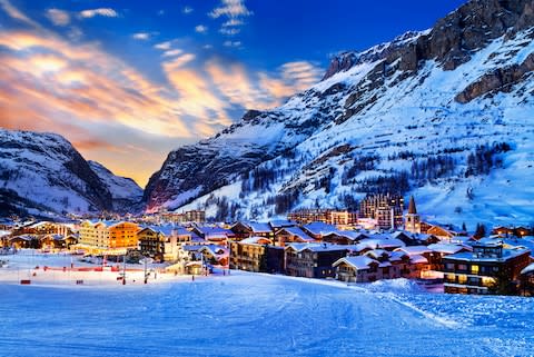 Sunset pic of Val d'Isere - Credit: ventdusud/ventdusud