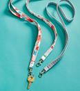 <p>Whether you need to stash your keys or hold an ID badge, do it in style with a DIY lanyard. This also makes great birthday presents for friends.</p><p><a href="https://go.redirectingat.com?id=74968X1596630&url=https%3A%2F%2Fwww.joann.com%2Fcotton-lanyard%2F0922188784P127.html&sref=https%3A%2F%2Fwww.goodhousekeeping.com%2Fhome%2Fcraft-ideas%2Fg22593259%2Fback-to-school-diy%2F" rel="nofollow noopener" target="_blank" data-ylk="slk:Get the tutorial at JOANN »;elm:context_link;itc:0;sec:content-canvas" class="link "><em>Get the tutorial at JOANN »</em></a></p>