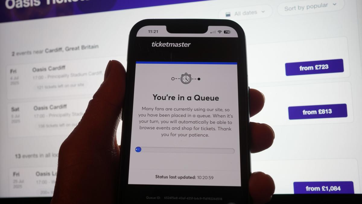 Oasis fans feel anger and frustration after ‘nightmare’ of securing tickets