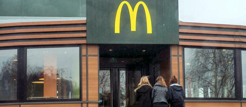 McDonald's recrute sa clientèle chez les plus jeunes (photo d'illustration à Lille).
