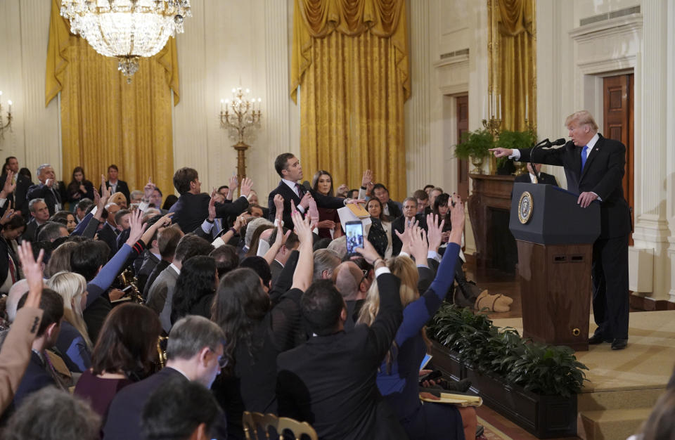 Donald Trump beleidigte schon mehrfach Pressevertreter. (Bild: Getty Images)