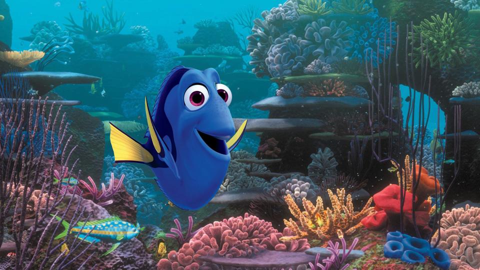 Ellen DeGeneres voices the title fish of "Finding Dory."