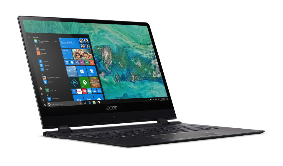 Acer says its Swift 7, unveiled at CES 2018, is the thinnest laptop in the world.