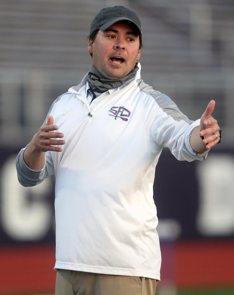 Matt Triplet is the boys lacrosse coach at St. Francis DeSales High School in Columbus. His first foray into mental health was in 2018 when one of his former players came to him looking for help.