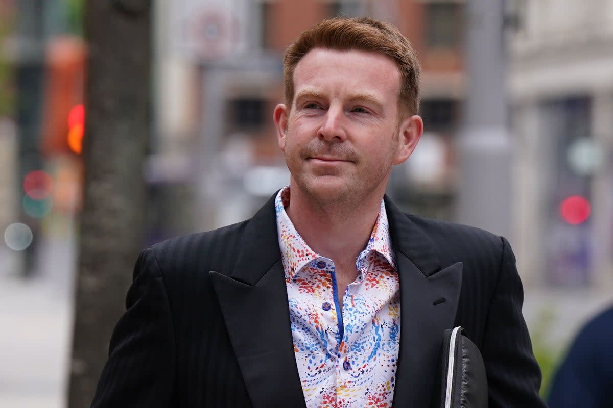 Former BBC local radio DJ Alex Belfield has been jailed (Jacob King/PA) (PA Wire)