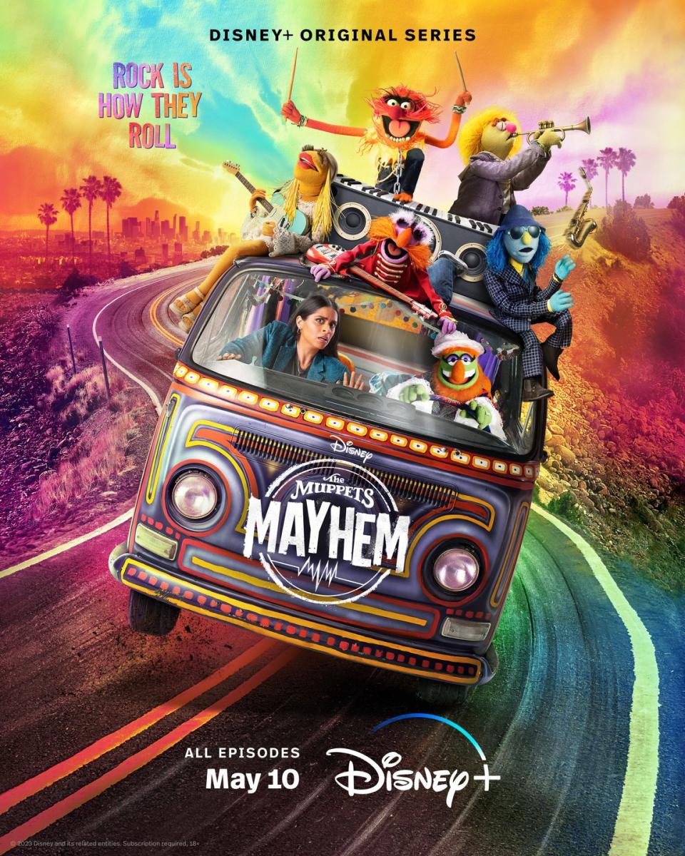 the muppets mayhem poster