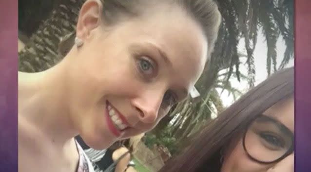 The young woman is recovering from the infection in hospital. Photo: 7 News