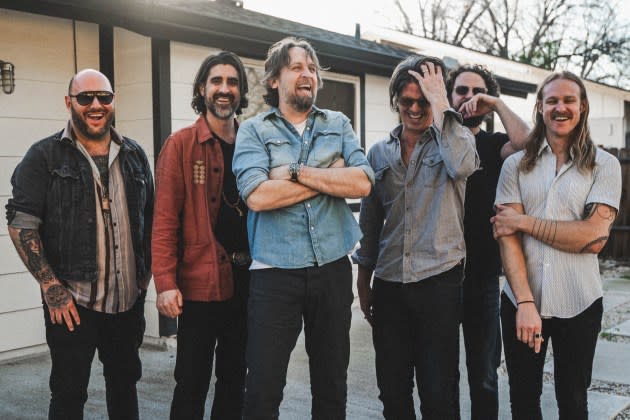 Hayes Carll and the Band of Heathens light up for 4/20 with the new song "Nobody Dies From Weed." - Credit: Casen Hutton*