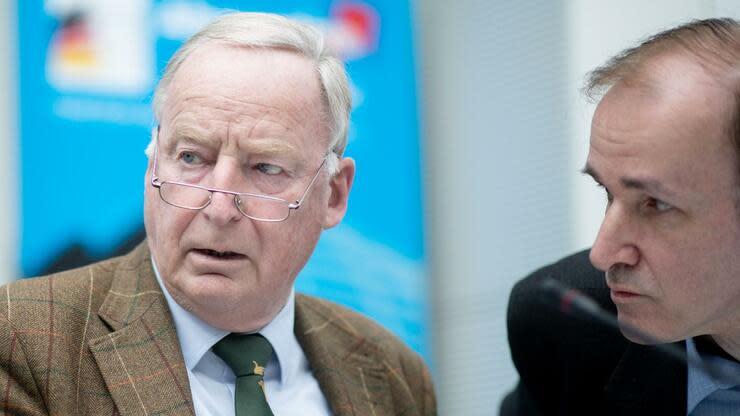 Churio möchte das Amt von Gauland kandidieren: den Parteivorsitz der AfD. Foto: dpa