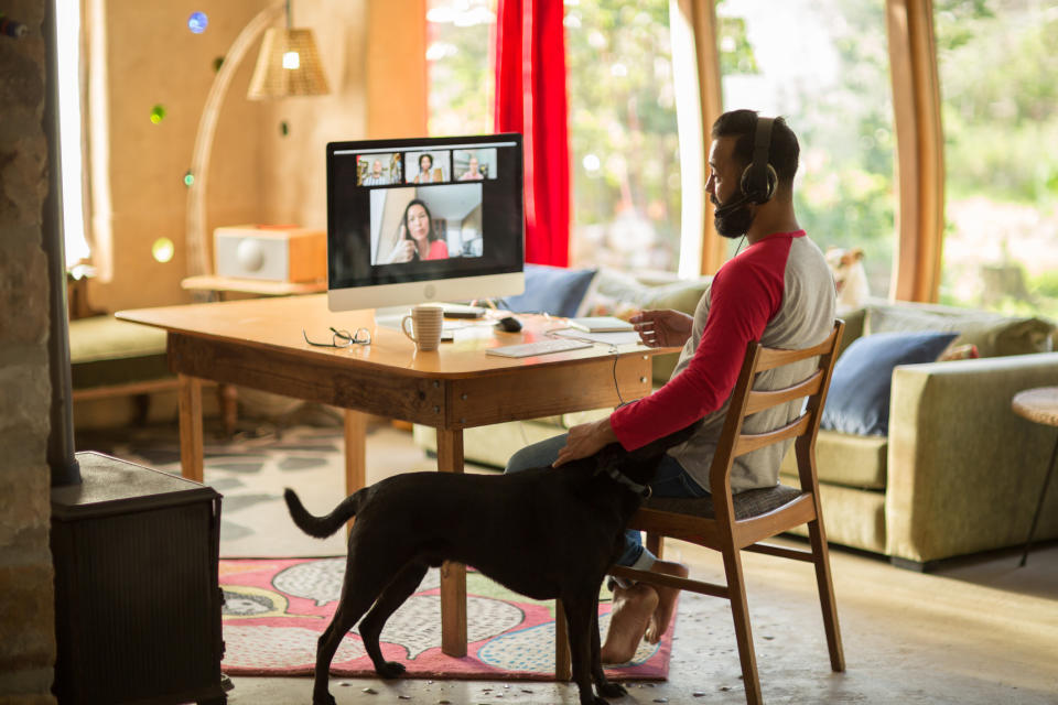 Working from home can be beneficial for people struggling with mental health issues. (Images via Getty Images)