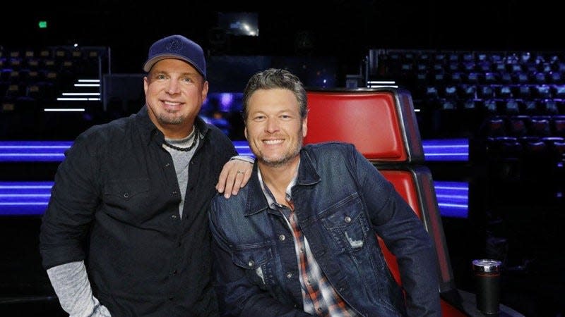 Garth Brooks and Blake Shelton team for Brooks' new single 