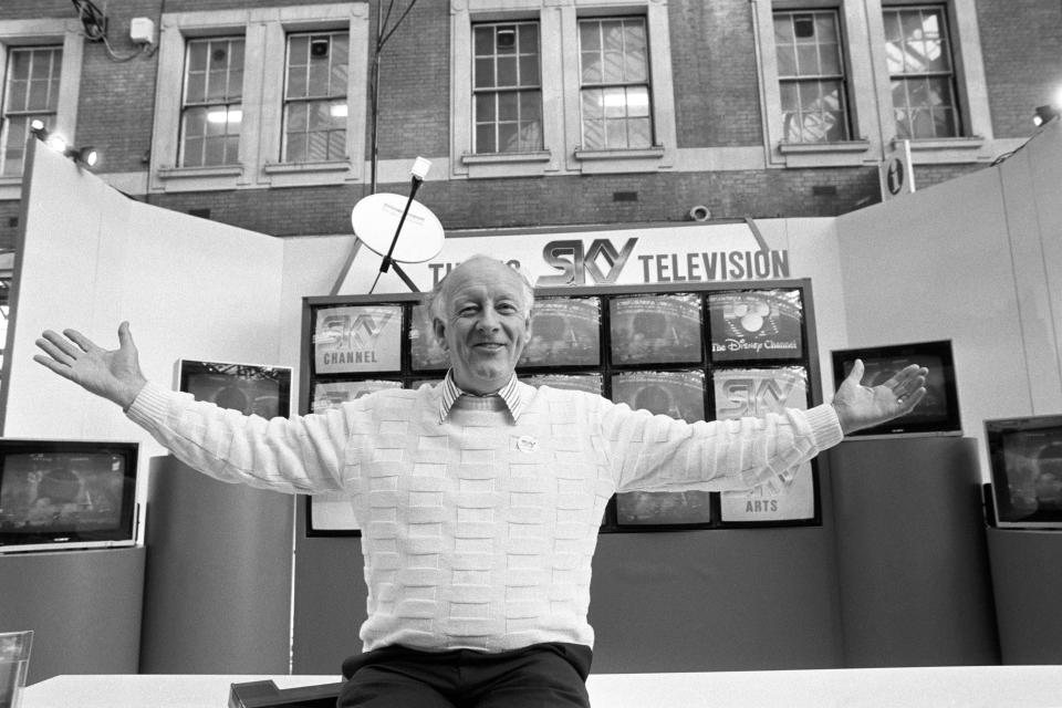 British Television - Sky Television Special Exhibition - Frank Bough - London - 1989