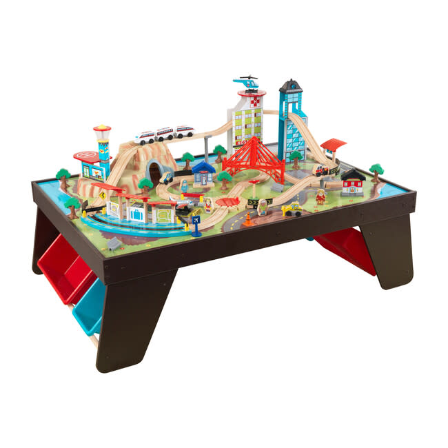 <p><a href="https://www.amazon.com/KidKraft-Aero-City-Train-Table/dp/B0160DABKO?tag=syn-yahoo-20&ascsubtag=%5Bartid%7C2089.g.2953%5Bsrc%7Cyahoo-us" rel="nofollow noopener" target="_blank" data-ylk="slk:Shop Now;elm:context_link;itc:0;sec:content-canvas" class="link ">Shop Now</a></p><p>Aero City Train Set and Table</p><p>amazon.com</p><p>$194.95</p>