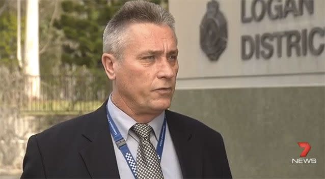 Les Richards from Queensland police. Source: 7News