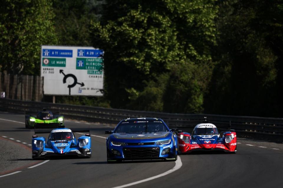 le mans test day