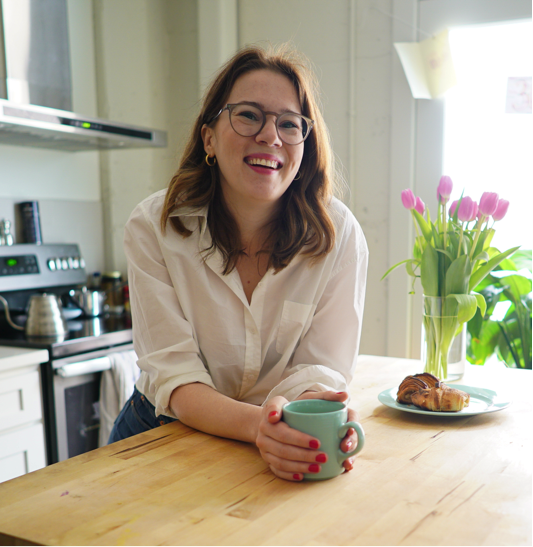 Hannah Sammons is the founder of Eden Space, which is an online business that helps people with pregnancy and postpartum depression by fostering community and teaching mindfulness skills.