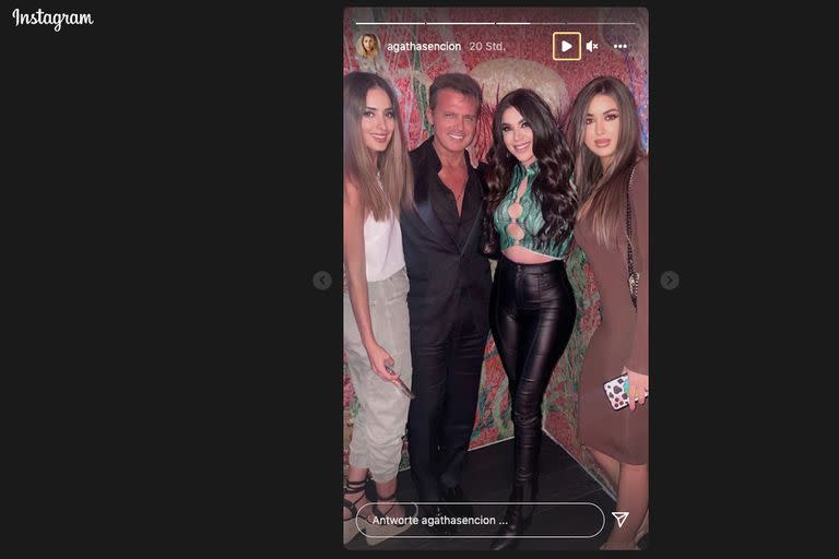 Luis Miguel y las tres influencers 