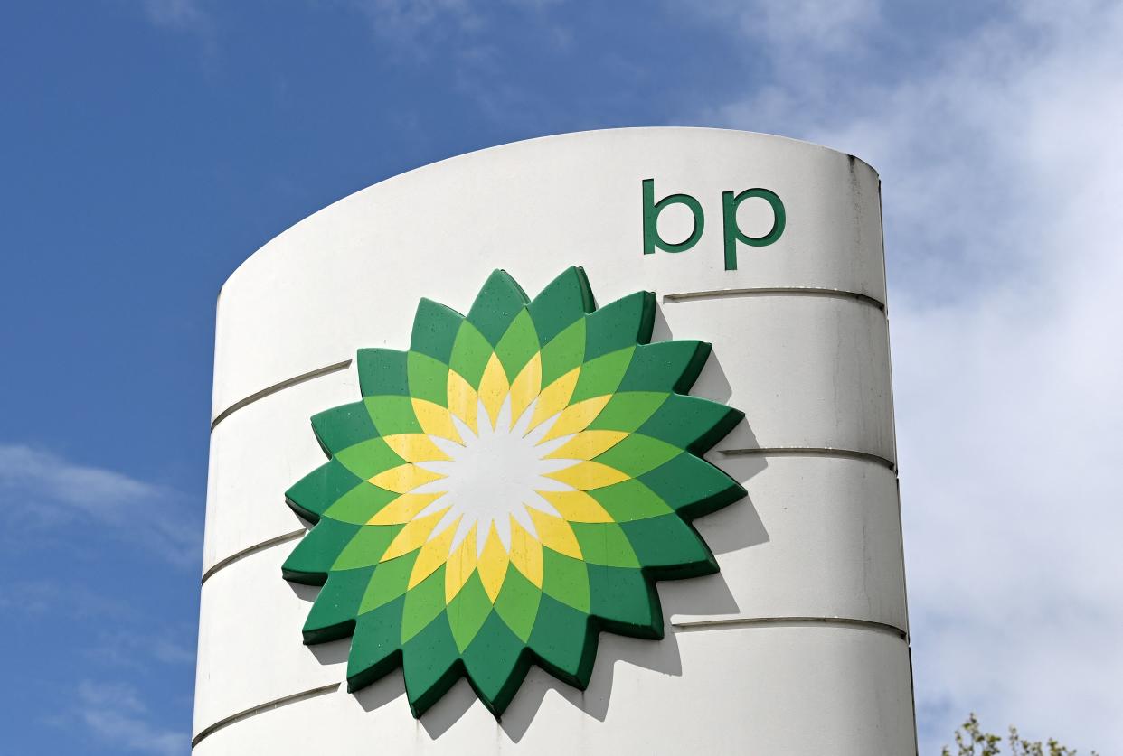 A BP petrol and diesel filling station in north London. Photo: Glyn Kirk/AFP via Getty Images