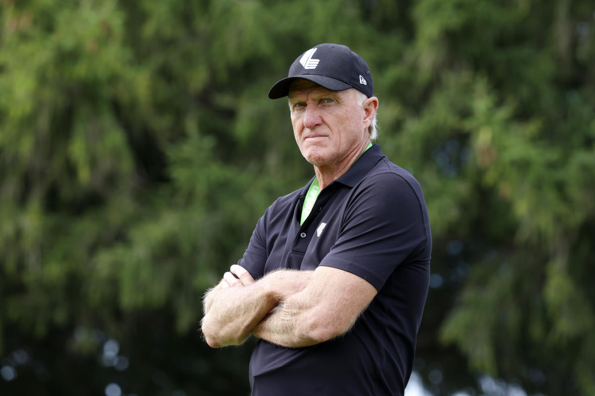 Greg Norman said he was asked not to attend QBE Shootout, an event he founded, due to LIV Golf