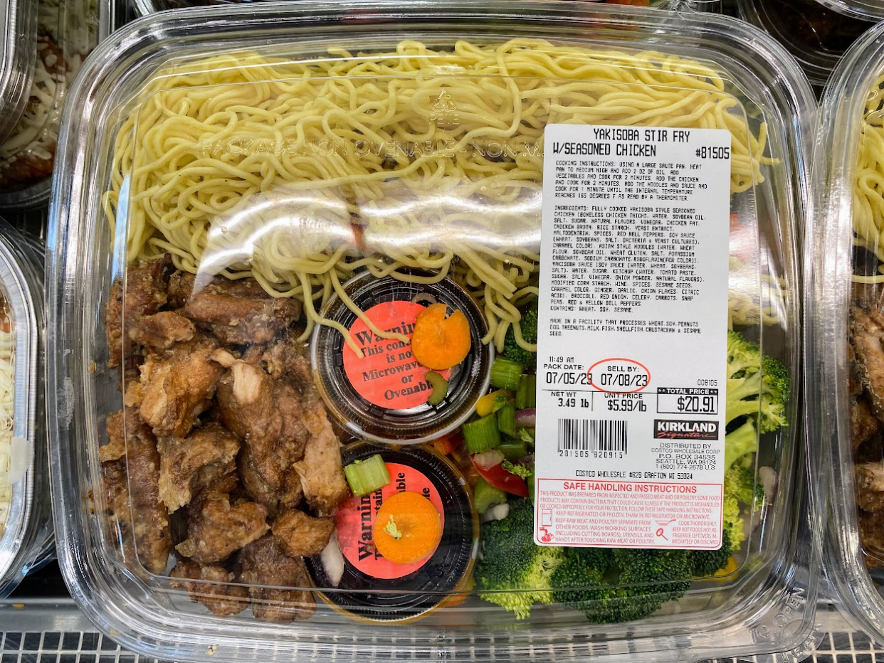 costco kirkland yakisoba