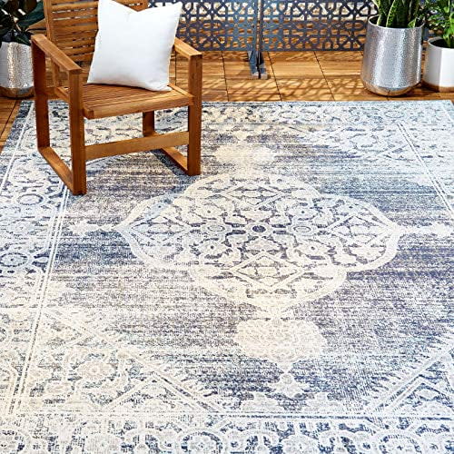 <p><a href="https://go.redirectingat.com?id=74968X1596630&url=https%3A%2F%2Fwww.walmart.com%2Fip%2FNicole-Miller-New-York-Patio-Sofia-Magnolia-Transitional-Medallion-Indoor-Outdoor-Area-Rug-Navy-Blue-Ivory-7-9-x10-2%2F137659256&sref=https%3A%2F%2Fwww.countryliving.com%2Fshopping%2Fg46674031%2Fwalmart-presidents-day-sale-2024-outdoor-furniture%2F" rel="nofollow noopener" target="_blank" data-ylk="slk:Shop Now;elm:context_link;itc:0;sec:content-canvas" class="link ">Shop Now</a></p><p>Medallion Indoor/Outdoor Area Rug </p><p>walmart.com</p><p>$59.15</p>