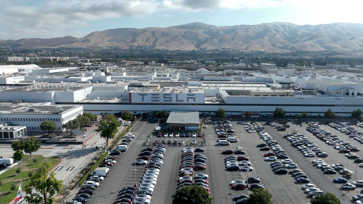 Tesla California plant