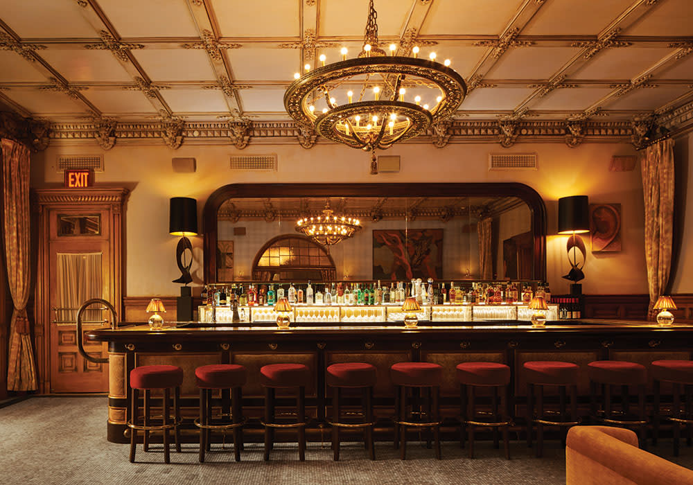 The renovated Lobby Bar at Hotel Chelsea.