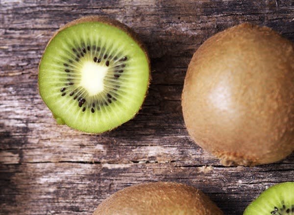 <p><b>Supernutrients: </b>Omega-3s and Chlorophyll</p><p><b>Superpowers:</b> Protects your heart</p><p>Kiwi is unique in that it’s one of the few fruits that’s high in heart-healthy omega-3 fatty acids. And green fruits like kiwi get their color from chlorophyll, which helps with the formation of new blood cells and the assimilation of magnesium and calcium, and helps to create a more alkaline body environment, which reduces inflammation.</p><p><b>Eat This, Not That! Tip: </b>Kiwis also reduce the bloat—important during bikini season. A study by researchers in Pacific Asia found that Irritable Bowel Syndrome (IBS) sufferers who ate two kiwi a day for four weeks had less constipation and a general lessening of IBS symptoms than those who didn’t.</p>