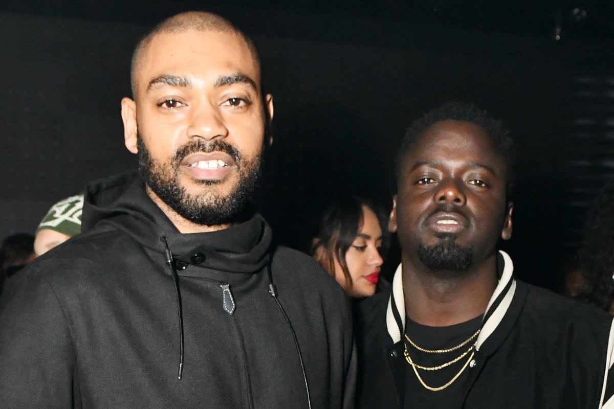 Kano and Daniel Kaluuya (Dave Benett/Getty Images for FLANNELS)