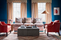 <p> We have good news for lovers of traditional decorating ideas: trimmings and frills are back on trend for this year. Yes, the beloved decorative details that were so big in the 1980s are back with a contemporary makeover. Add them to sofas, curtains, cushions and even lamps for a detailed finish that&apos;s layered and lovely. </p>