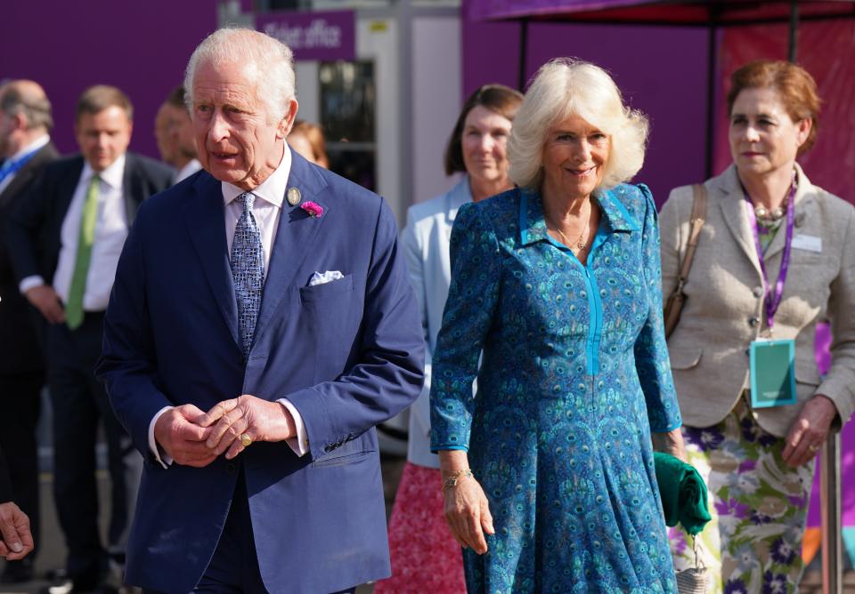 Camilla refuses to ‘interfere’ with the King’s gardening hobby (Arthur Edwards/The Sun/PA Wire)