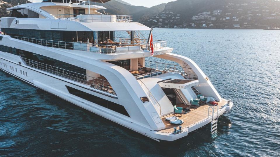 The rear of the boat is all about interconnectivity and the outdoors. - Credit: Courtesy CRN